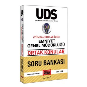​Yarg Yaynlar UDS Emniyet Genel Mdrl Ortak Konular Tm Kadrolar in Soru Bankas