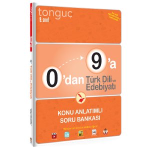 Tongu Akademi 0 dan 9 a Trk Dili ve Edebiyat Konu Anlatml Soru Bankas