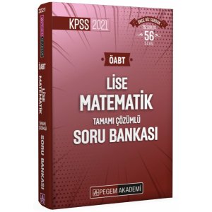 Pegem Yaynlar 2024 KPSS ABT Lise Matematik Soru Bankas