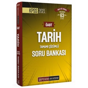 Pegem Yaynlar 2024 KPSS ABT Tarih Soru Bankas