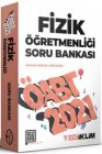 Yediiklim Yaynlar 2024 ABT Fizik retmenlii Tamam zml Soru Bankas