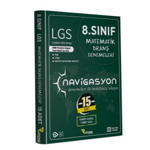 Rasyonel Yaynlar 8. Snf LGS Matematik Navigasyon Bran 15 li Denemeleri