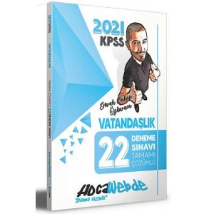 HocaWebde Yay�nlar� 2024 KPSS Genel K�lt�r Vatanda�l�k Tamam� ��z�ml� 22 Deneme S�nav�