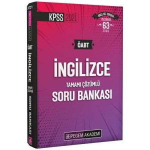 Pegem Yaynlar 2024 KPSS ABT ngilizce Soru Bankas