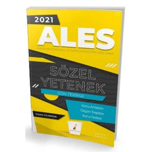 ​​Pelikan Yaynlar 2021 ALES Szel Yetenek Son Tekrar Konu Anlatm