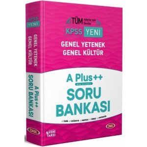 Data Yaynlar 2021 KPSS Genel Yetenek Genel Kltr A Plus ++ Soru Bankas