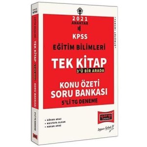 Yediiklim Yaynlar 2024 KPSS Eitim Bilimleri Tm Dersler Tek Kitap Soru Bankas