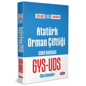 Data Yaynlar Atatrk Orman iftlii GYS-UDS Soru Bankas