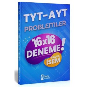 sem Yaynlar TYT AYT Problemler Pratik sem 16x16 Deneme