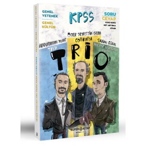 Sper Kitap KPSS Trio Genel Yetenek Genel Kltr Soru Cevap Net Artrma Kitab