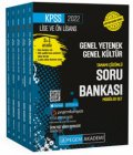 Pegem Yayınları 2022 KPSS Lise ve Önlisans Genel Yetenek Genel Kültür Tamamı Çözümlü Soru Bankası Seti