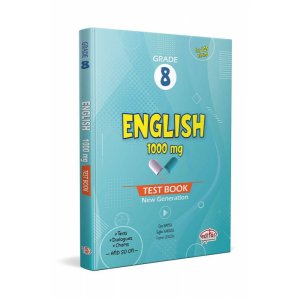 Editr Yaynlar Grade 8 English 1000 MG Test Book