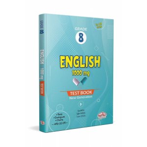 Editr Yaynlar Grade 8 English 1000 MG Test Book