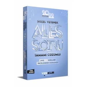 Yediiklim Yaynlar 2025 ALES Szel Yetenek Tamam zml Soru Bankas