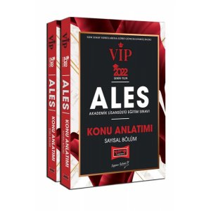 Yarg Yaynlar 2025 ALES Vip Saysal-Szel Yetenek Konu Anlatml Set