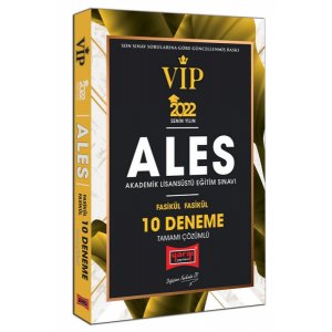 Yarg Yaynlar 2025 ALES Vip Saysal-Szel Yetenek Tamam zml Fasikl Fasikl 10 Deneme