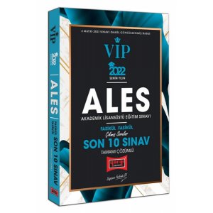 Yarg Yaynlar 2025 ALES Vip Saysal-Szel Yetenek Son 11 Snav km Sorular (28 Temmuz 2024) Snav Sorular Dahil