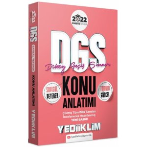 Yediiklim Yaynlar 2025 DGS Saysal Yetenek Konu Anlatm