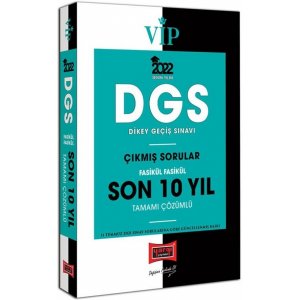 Yarg Yaynlar 2025 DGS Vip Tamam zml Saysal-Szel Yetenek Fasikl Fasikl Son 10 Yl km Sorular