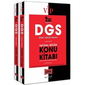 Yarg Yaynlar 2024 DGS Vip Saysal-Szel Yetenek Konu Anlatm (2 Cilt)