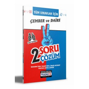 Benim Hocam Yaynlar Pragmatik Serisi 2022 Tm Snavlar in ember ve Daire 2 Soru 2 zm Fasikl