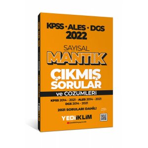 Yediiklim Yaynlar 2024 KPSS ALES DGS Saysal Mantk Tamam zml km Sorular