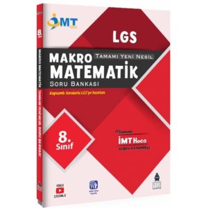 Tongu Akademi 8. Snf LGS Makro Matematik Tamam Yeni Nesil MT Soru Bankas