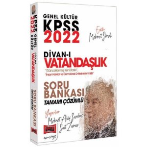 Yarg Yaynlar 2023 KPSS Divan- Vatandalk Tamam zml Soru Bankas