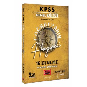 Yarg� Yay�nlar� 2023 KPSS Genel K�lt�r Co�rafyan�n Hazinesi Tamam� ��z�ml� 30 Deneme