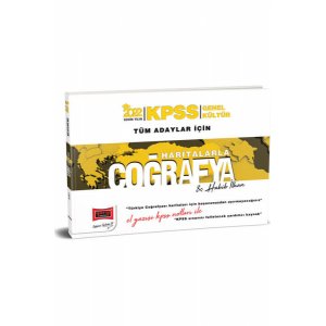 Yarg Yaynlar 2025 KPSS Tm Adaylar in Haritalarla Corafya