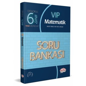 Editr Yaynlar 6. Snf VIP Matematik Soru Bankas