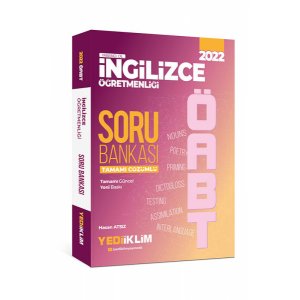 Yediiklim Yaynlar 2025 ABT ngilizce retmenlii Tamam zml Soru Bankas