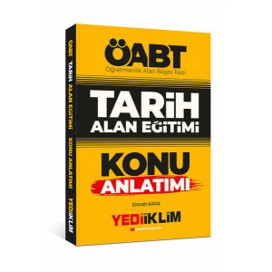 Yediiklim Yaynlar 2024 ABT Tarih Alan Eitimi Konu Anlatm