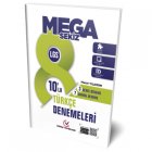 Cevap Yayınları 8.Sınıf MEGA 8 Türkçe 10 lu Denemeleri