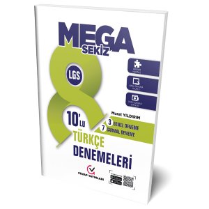 Cevap Yaynlar 8.Snf MEGA 8 Trke 10 lu Denemeleri