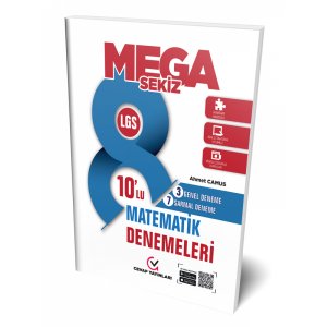 Cevap Yaynlar 8.Snf MEGA 8 Matematik 10 lu Denemeleri