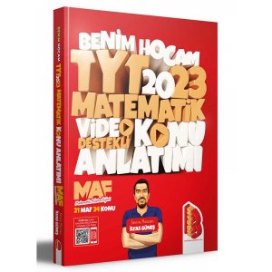 Benim Hocam Yaynlar 2023 TYT Matematik Video Destekli Konu Anlatm