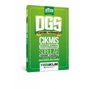 Yediiklim Yaynlar 2025 DGS Saysal-Szel Yetenek Tamam zml Konularna Gre km Sorular