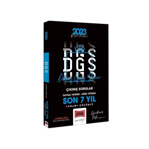 Yarg Yaynlar 2025 DGS VP Saysal-Szel Yetenek Tamam zml Son 7 Yl km Sorular