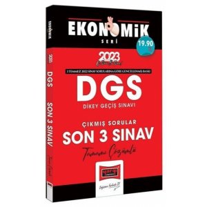 Yarg Yaynlar 2023 DGS km Sorular Son 3 Yl zml Ekonomik Seri