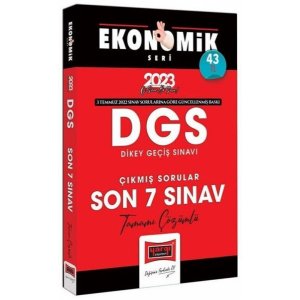 Yarg Yaynlar 2025 DGS Ekonomik Seri Son 7 Yl Saysal-Szel Yetenek km Sorular