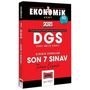 Yarg Yaynlar 2024 DGS Ekonomik Seri km Sorular Tamam zml Son 7 Yl (16 Temmuz 2023 Snav Dahil)