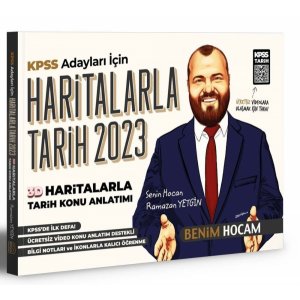 Benim Hocam Yay�nlar� 2024 KPSS 3D Haritalarla Tarih Konu Anlat�ml�