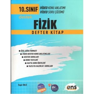 ENS Yaynclk 10. Snf Fizik Defter Kitap