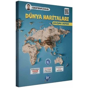 KR Akademi Co�rafyan�n Kodlar� D�nya Haritalar� �al��ma Defteri