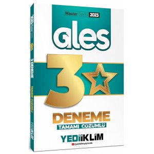 Yediiklim Yaynlar 2024 ALES Saysal Szel Yetenek 3 Yldz Deneme