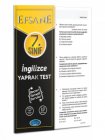 Efsane Yaynlar 7.Snf ngilizce Yaprak Test