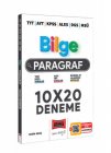Yarg Yaynlar 2023 TYT AYT KPSS ALES DGS MS Bilge Paragraf 10x20 Deneme Snav
