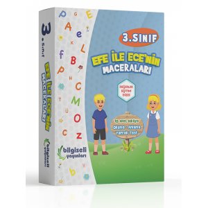 Bilgiseli Yaynlar 3.Snf Efe ile Ece nin Maceralar ( 10 Kitap )