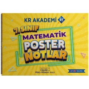 KR Akademi 7. Snf Matematik Poster Notlar